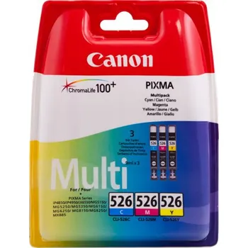 Canon CLI-526 pack c,m,y (4541B009)