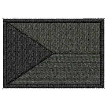 Pelisport Nášivka Česká vlajka zelená 4 x 2,5 cm - nelze suchý zip