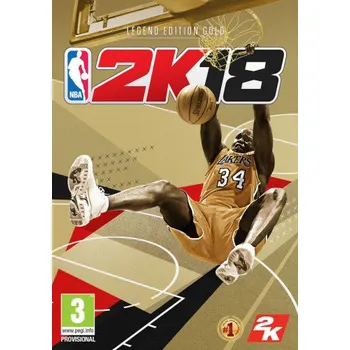 Počítačová hra NBA 2K18 Legend Edition Gold PC digitální verze