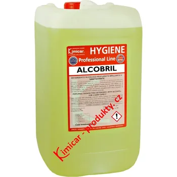 Čistič podlahy Kimicar ALCOBRIL 12 l - čisticí, leštící a čistící alkoholový prostředek nejen na plovoucí podlahy (Kimicar ALCOBRIL 12 l)