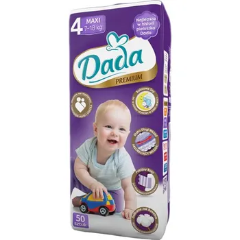 jednorázová plena Dada Premium Comfort Fit 4 Maxi 50 ks
