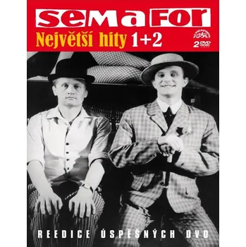 Česká hudba Semafor Největší hity 1+2 - Jiří Šlitr [CD]