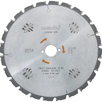 Pilový kotouč Metabo 628025 254 x 2,4 x 30 mm