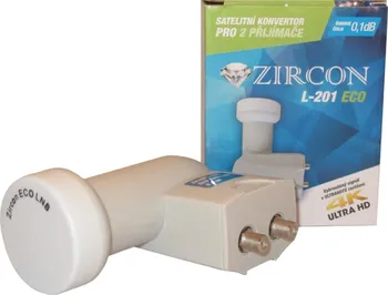 Satelitní konvertor Zircon L201 TWIN ECO LNB