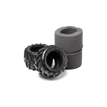 Volný čas Pneumatiky vč. vložek - 2 ks (Blackout MT)