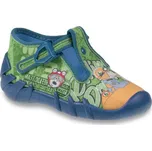 Bačkůrky papučky botičky Befado Speedy 110P313 méďa velikost: 19