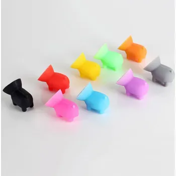 Držák na mobil, hroch - Modrá