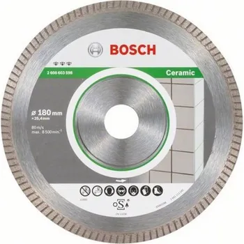 Řezný kotouč Bosch Best for Ceramic Extra-Clean Turbo 180 mm