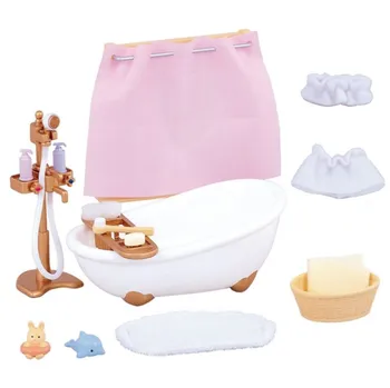 Doplněk k figurce Sylvanian Families 5022 Koupelna a příslušenství set