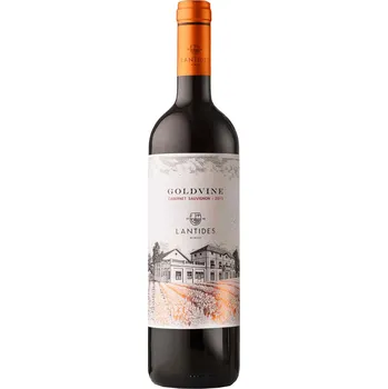 Víno Lantides Winery Červené suché víno GOLDVINE Cabernet Sauvignon 2020 LANTIDES 750 ml