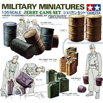 Plastikový model 1:35 Sudy, kanystry a vědra