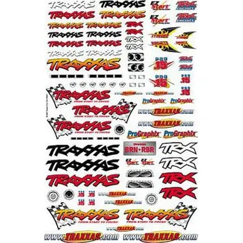 RC vybavení Traxxas samolepky Team Racing
