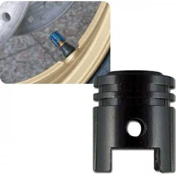 Auto-moto Krytky ventilu Keiti, eloxováno, černé