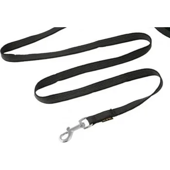 Vodítko pro psa Dog Trace Vodítko pogumovaný popruh, stříbrná spona - couračka - doprodej 20x150 cm