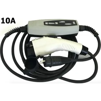 Nabíječka autobaterie Nabíječka pro elektromobily 10A Type 1 J1772 - testovací kus