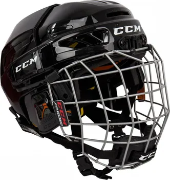 Hokejová helma CCM Fitlite 3DS Combo Youth černá 47-55 cm