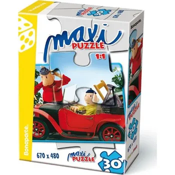 Bonaparte Puzzle MAXI PAT a MAT Auto 30 dílků Puzzle Bonaparte Puzzle MAXI PAT a MAT Auto 30 dílků