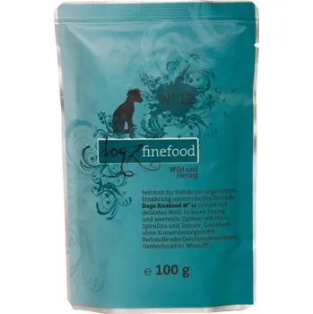 Krmivo pro psa PetsNature Dogz Finefood No.12 zvěřina/sledí maso 100 g