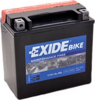 Motobaterie Exide Bike Maintenance Free YTX14-BS 12V 12Ah 200A 