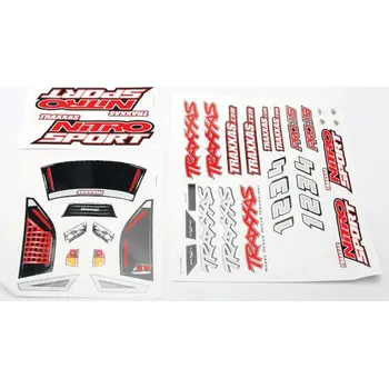 RC vybavení Traxxas samolepky: Nitro Sport