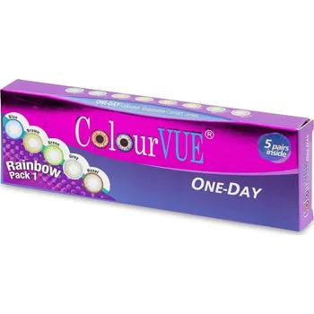 Zdraví ColourVue One Day TruBlends Rainbow nedioptrické (10 čoček)