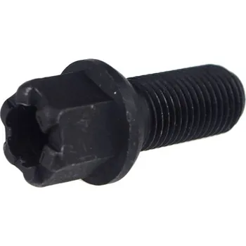 Matice na kolo Černý šroub M14x1,5x28 koule – klíč 17