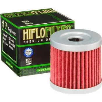 Filtr do auta Olejový filtr Hiflo HF139 pro motorku ARCTIC CAT ATV 400 DVX Sport rok 04-08