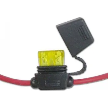 Elektroinstalace pro motocykl Držák pro pojistky Normal, voděodolný, včetně 20A pojistky