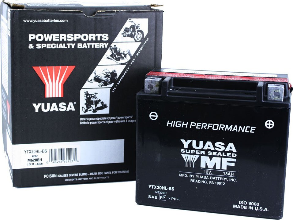 Yuasa YTX20HL-BS 12V 18Ah od 2 896 Kč - Zbozi.cz