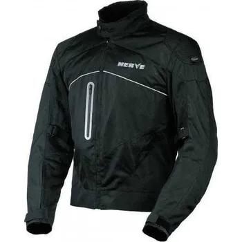 Moto bunda NERVE Run pánská letní textilní prodyšná bunda na motorku XL