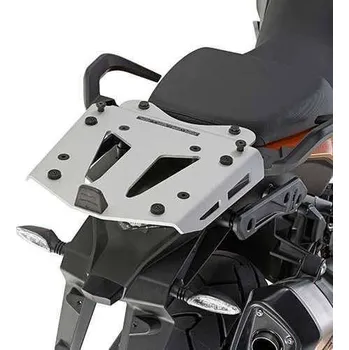 Nosič na motocykl a skútr Kappa KRA7703 hliníkový nosič zadního kufru pro MONOKEY kufry KTM 1050 Adventure (15-16) / 1090 Adventure (17-19), KTM 1190 Adventure / 1190 Adventure R (13-16), KTM 1290 Super Adventure (15-16) / 129 KTM 1290 SUPER ADVENTURE rok 15-16