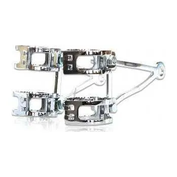 Osvětlení pro motocykl Držáky osvětlení, chrom, 35-38 mm