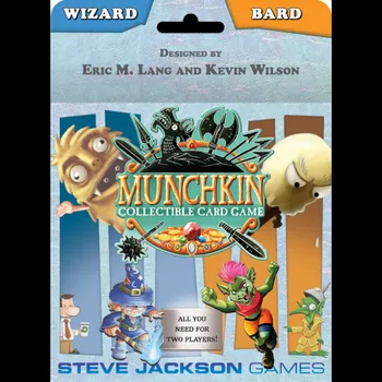 Příslušenství ke karetním hrám Steve Jackson Games Munchkin Collectible Card Game: Wizard & Bard Starter Set