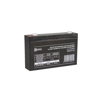 Záložní baterie Bezúdržbový olověný akumulátor EMOS 6V 7Ah