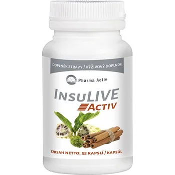 Pharma Activ InsuLive Activ 55 cps. Přírodní produkt Pharma Activ InsuLive Activ 55 cps.