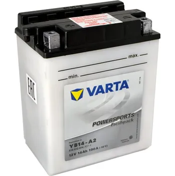 Auto-moto baterie Varta – Motobaterie B14A-A2 (Motobaterie) 12V – 14Ah – 190A
