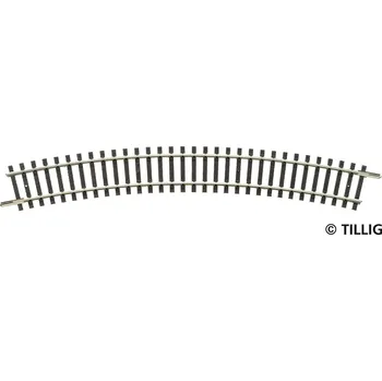 Modelová železnice Oblouková kolej R 310 mm 30° TT R11 - Tillig 83109 (R11)