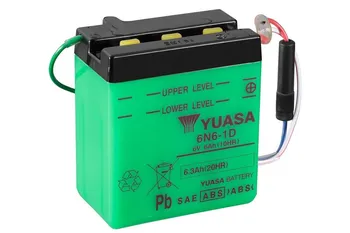 Motobaterie Yuasa 6N6-1D 6V 6Ah