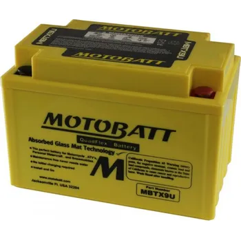Motobatt MBTX9U 10,5Ah 12V Motobaterie Motobatt MBTX9U 10,5Ah 12V