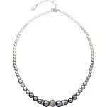 NÁHRDELNÍK SE SWAROVSKI ELEMENTS 32008.3 GREY