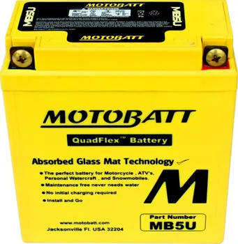 Motobaterie Motobatt MB5U 7Ah 12V