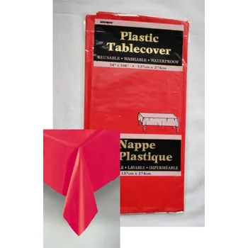 ubrus Unique ubrus červený 137 cm x 274 cm