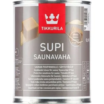Lak na dřevo Tikkurila SUPI SAUNA WAX EP (SAUNAVAHA) 0,9 L