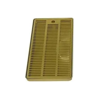 Příslušenství pro výčepní zařízení Sinop Odkapová miska zlato (nitrid titanu) 400x220mm k výčepním stojanům