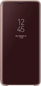 Pouzdro na mobilní telefon Samsung Clear View pro Samsung Galaxy S9 Plus zlaté