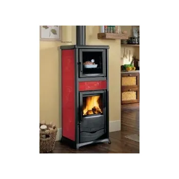 Krbová kamna Kamna krbová Termorossella Plus Forno s výměníkem a troubou