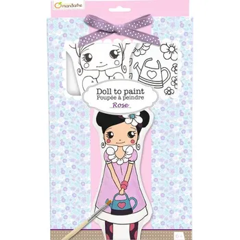 kreativní sada Avenue Mandarine Panenka k vymalování Rose