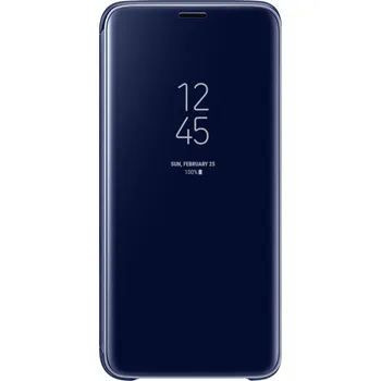 Pouzdro na mobilní telefon Samsung Clear View pro Galaxy S9 modré 