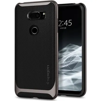 Pouzdro na mobilní telefon Spigen Neo Hybrid pro LG V30 Gunmetal