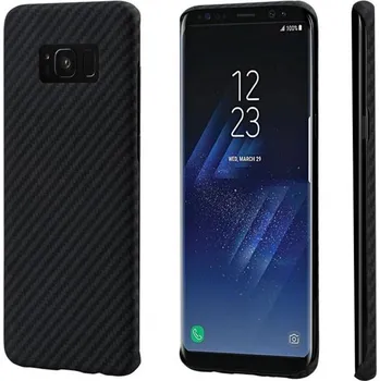 Pouzdro na mobilní telefon Pitaka Aramid pro Samsung Galaxy S8 černé/šedé